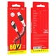 Кабель USB Borofone BX79 передачі даних Type-C toType-C, 1m підтримка заряджання 60W (20V/3A) для ноутбука,USB-C 3A Black - зображення 1