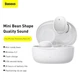 Беспроводные Bluetooth наушники с микрофоном BASEUS True Wireless Earphones Bowie E2 |BT5.2, 40/300mAh, 5H, Location, OTA| IP55 White (NGTW090002) - изображение 15