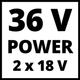 Газонокосилка Einhell GE-CM 36/43 Li M - Solo, PXC, аккум., 43см, 63л, 17кг, (без АКБ и ЗУ) (3413246) - изображение 13