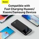 Павербанк 10000 mah 15W 3A PowerBank с быстрой зарядкой Baseus Bipow Digital Display Портативный аккумулятор внешний аккумулятор 2USB+Type-C (PPDML-I01) - изображение 14