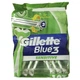 Станок для гоління Gillette Blue 3 Sensitive одноразовий 12 шт - зображення 1