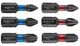 Біти GRAPHITE 1/4", ударні, PH,PZ, 25мм, сталь S2, набір 6шт - изображение 1