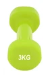 Гантель вінілова PowerPlay 4125 Achilles 3 кг. Зелена (1шт.) - изображение 4