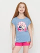 Детская футболка для девочки Disney Minnie WE1093 104 см Синяя (3609086626462) - изображение 1