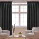 Штора Vipro Group Decora 140 х 250 см на тесьме (404-61) графит - изображение 2