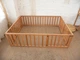 Детский деревянный манеж-кровать Монтессори BUSY WOOD напольная Модель 6.2 120x60 см Натуральное дерево - изображение 10
