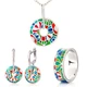 Серебряное кольцо с эмалью P002560.1 - изображение 2