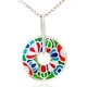 Серебряное кольцо с эмалью P002560.1 - изображение 4