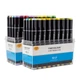 Набір маркерів для скетчингу Finecolour Brush 72 кольори EF102-TB72 - зображення 2