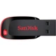 USB флеш-накопичувач, SanDisk Cruzer Blade USB2.0 128GB Black-Red SDCZ50-128G-B35 - зображення 1
