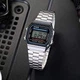 Наручний годинник CASIO A168WA-1W Срібло - зображення 9