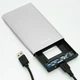 Внешний карман Shuole U25E30 для 2.5" HDD/SSD USB 3.0 SILVER - изображение 2