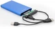 Зовнішня кишеня Shuole U25K для 2.5" HDD/SSD USB 2.0 BLUE - зображення 2