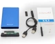 Зовнішня кишеня Shuole U25K для 2.5" HDD/SSD USB 2.0 BLUE - зображення 3
