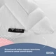 Подушка NORDIC COMFORT+ ТМ IDEIA 50х70 см на молнии білий - изображение 7