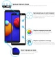 Захисне скло Global Full Glue для смартфона Samsung Galaxy M01 Core Black (1283126505010) - зображення 2