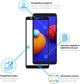 Захисне скло Global Full Glue для смартфона Samsung Galaxy M01 Core Black (1283126505010) - зображення 3