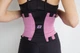 Пояс-корсет для підтримки спини Power System PS-6031 Waist Shaper Pink S/M - зображення 2