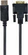 Кабель Cablexpert DisplayPort DVI (CC-DPM-DVIM-3M) - зображення 1