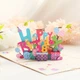 Вітальна 3D листівка на день народження Happy Birthday - зображення 1