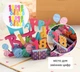Вітальна 3D листівка на день народження Happy Birthday - зображення 2