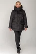 Зимова куртка Miorichi Магда 56 Чорний (01123-black56) - зображення 1
