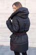 Зимова куртка Miorichi Магда 56 Чорний (01123-black56) - зображення 7