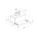 Витяжка Pyramida TL 60 (1100) BL T - изображение 13