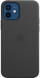 Etui Apple MagSafe Leather Case do Apple iPhone 12/12 Pro Black (MHKG3) - obraz 1