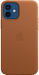 Etui Apple MagSafe Leather Case do Apple iPhone 12/12 Pro Saddle Brown (MHKF3) - obraz 1