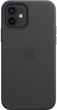 Etui Apple MagSafe Leather Case do Apple iPhone 12/12 Pro Black (MHKG3) - obraz 5