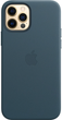 Etui Apple MagSafe Leather Case do Apple iPhone 12/12 Pro Baltic Blue (MHKE3) - obraz 7