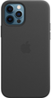 Etui Apple MagSafe Leather Case do Apple iPhone 12/12 Pro Black (MHKG3) - obraz 6