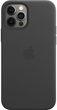 Etui Apple MagSafe Leather Case do Apple iPhone 12/12 Pro Black (MHKG3) - obraz 8