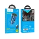 Адаптер автомобильный Hoco Type-C cable Transparent Discovery Edition dual port Z47 |2USB, QC, 3A| - изображение 4