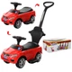 Детская Каталка Толокар для малышей Bambi Racer M 3503B-3 BMW Красный музыка, звуковые и световые эффекты, багажник под сиденьем, родительская ручка, подставка для ножек, пластиковые колеса - изображение 4