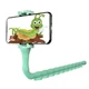 Держатель для телефона гибкий Cute Worm Lazy Holder 7304 с присосками голубой - изображение 1
