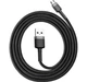 Кабель Baseus Cafule Cable USB for Micro 2.4A / 1м Gray / Black (CAMKLF-BG1) - изображение 3