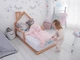 Детская кровать домик Монтессори BUSY WOOD напольная Модель 3 120х60 см натуральное дерево - изображение 4