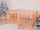 Детский деревянный манеж-кровать Монтессори BUSY WOOD напольный Модель 6.3 200х140 см Натуральное дерево - изображение 10