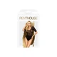 Боді з відкритою спиною та рукавами Penthouse All The Way Чорний XL - зображення 4