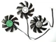 Вентилятор Everflow для видеокарты MSI Duke T129215SU (PLD09210S12HH PLD09210B12HH) комплект 3 шт (№357.2) - изображение 2