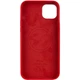 Чехол Epik Silicone case AAA full with Magsafe для Apple iPhone 12 Pro / 12 Красный / Red - изображение 2