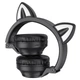 Навушники Bluetooth BOROFONE BO18 Cat ear Чорний - изображение 3