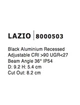 Вбудований світильник NOVA LUCE LAZIO 8000503 - зображення 6