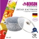 Каструля Benson казан з антипригарним гранітним покриттям 4.2 л. Котел зі скляною кришкою BN-317 з індукційним дном - зображення 2