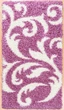 Пухнастий приліжковий килимок Loca 9161 D.Pink 80х150 см Рожевий - зображення 1