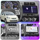 Штатна магнітола Lesko Honda Jazz I Manual AC 2001-2005 екран 9" 1/16Gb Wi-Fi GPS Base Хонда Джаз - зображення 2