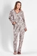 Пижама: блуза и брюки Anabel Arto 50(2XL) кофейный (37295) (82413) - изображение 1