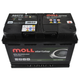 Автомобільний акумулято MOLL EFB 70Ah 700A R+ - изображение 4